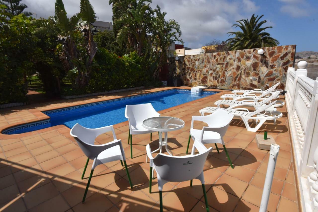 Casa El Tonelero Con Jardin Y Piscina Privada Villa Gáldar Dış mekan fotoğraf