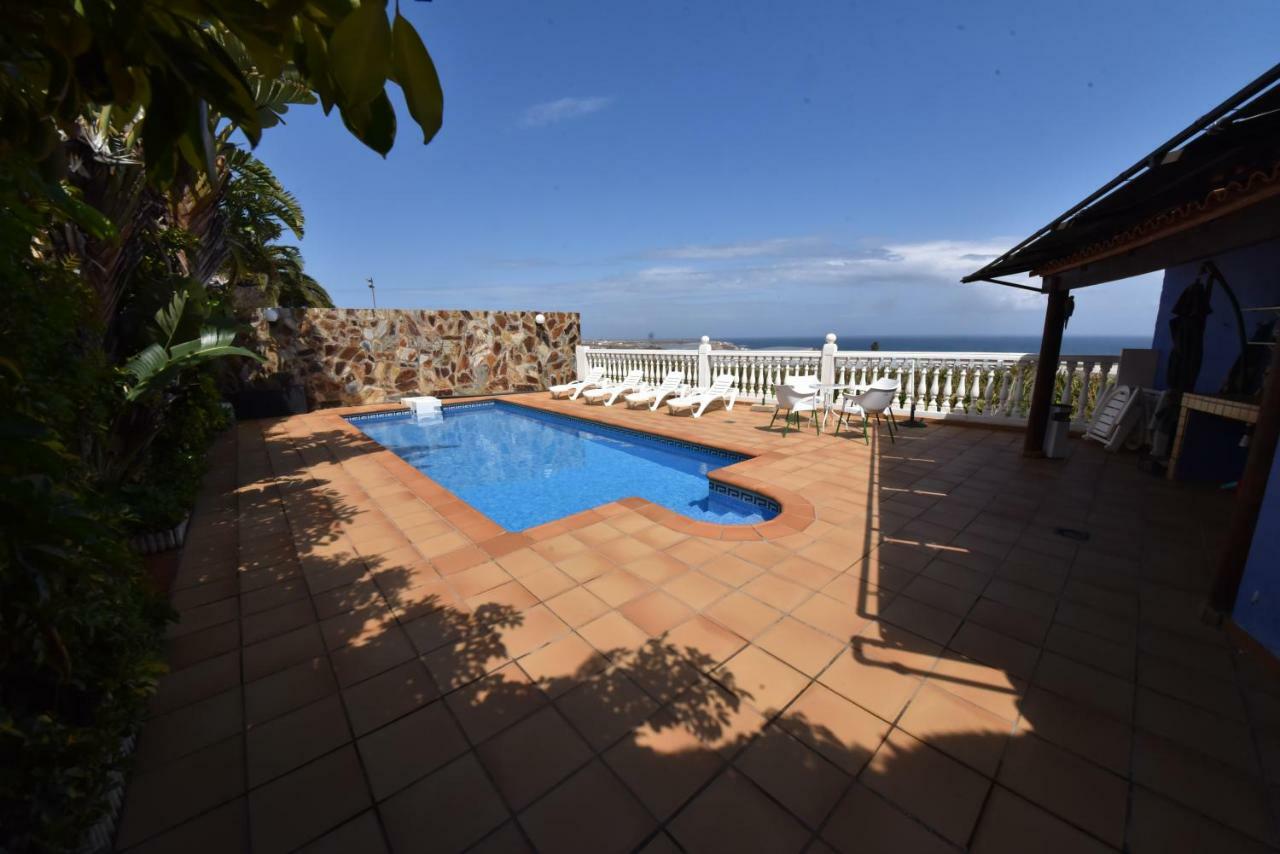 Casa El Tonelero Con Jardin Y Piscina Privada Villa Gáldar Dış mekan fotoğraf